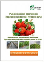 Рынок свежей земляники садовой (клубники)  в России-2012.  Производство,  потребление,  технологии. Отчет