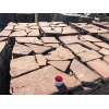 Галтованный красный камень природный песчаник пластушка
