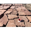 Камень галтованный красный песчаник натуральный пластушка